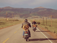Vacationers on Motorcycles by Boyd&nbsp;Norton