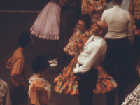 The Pershing Memorial Auditorium is the scene of Lincoln’s 33rd Annual Square Dance Festival, by Charles&nbsp;O’Rear